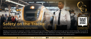 Safety on the Tracks: Why Rail-Specific Security Training Matters
